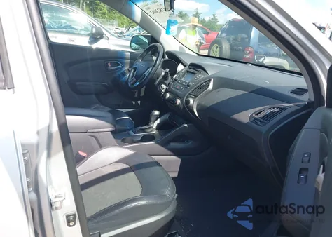 2014 Hyundai Tucson Se из США, поврежденный, VIN KM8JU3AG1EU797909